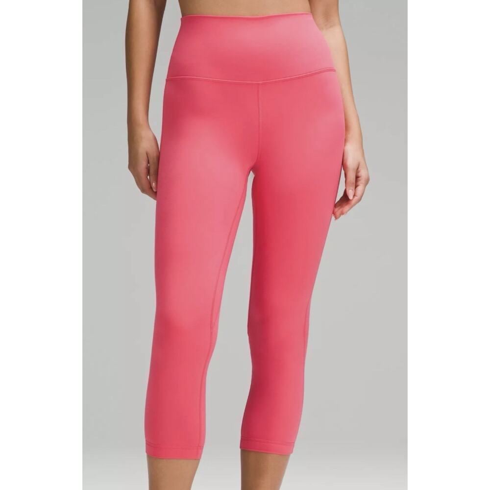 Lululemon Align High-Rise Vibrant Pale Raspberry Leggings With Pool Tag EC